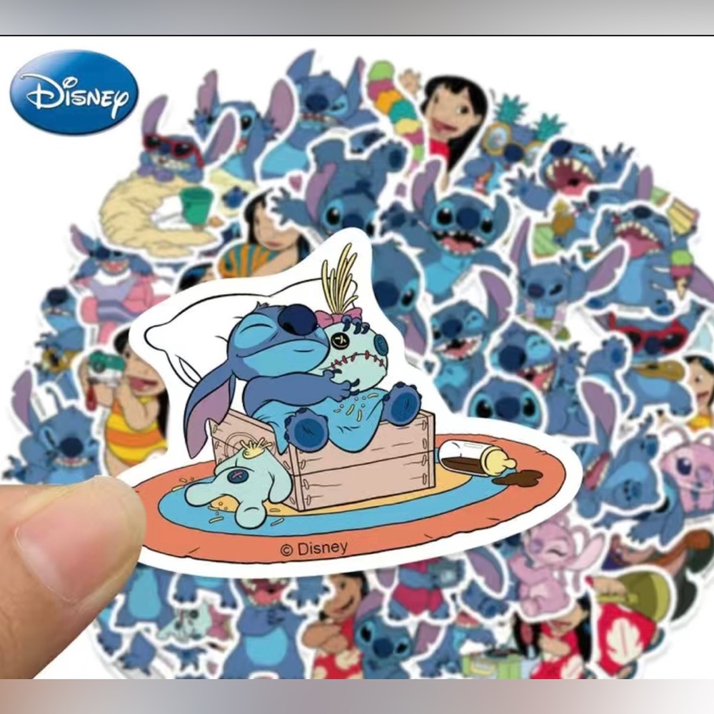 NIP 50pc Disney Officially Licensed Lilo & Stitch Stickers - Picture 2 of 6